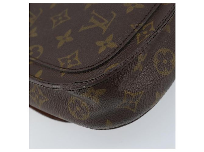 LOUIS VUITTON Borsa a Spalla Monogram Saint Cloud MM M51243 LV Auth ARZ401 Monogramma - vista 9