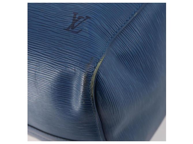 LOUIS VUITTON Epi Keepall 50 Borsa Boston Blu M42965 LV Auth 170836 - vue 15