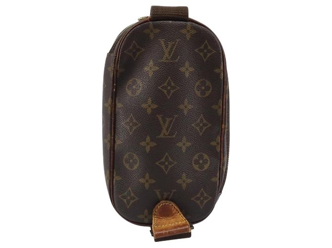LOUIS VUITTON Pochette Gange Monogram Borsa a Spalla M51870 LV Auth ka3205 Monogramma - vista 2