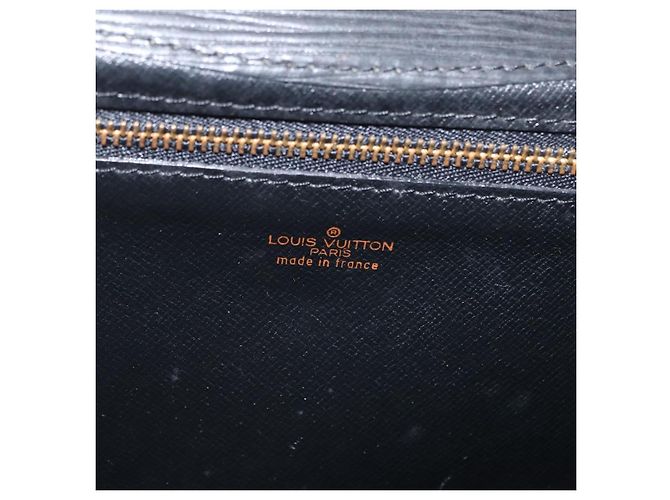 LOUIS VUITTON Clutch Montaigne 27 Epi Nero M52652 LV Auth ARZ117 - vista 18