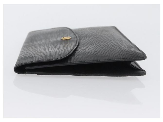 LOUIS VUITTON Clutch Montaigne 27 Epi Nero M52652 LV Auth ARZ117 - vista 4