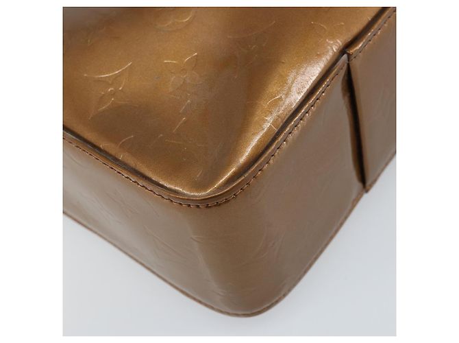 LOUIS VUITTON Borsa Tote Columbus Monogram Vernis Bronzo M91134 LV Auth 170094 - vista 18