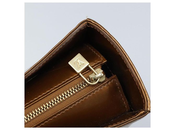 LOUIS VUITTON Borsa Tote Columbus Monogram Vernis Bronzo M91134 LV Auth 170094 - vista 21