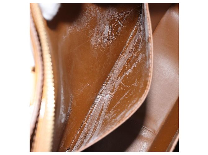 LOUIS VUITTON Borsa Tote Columbus Monogram Vernis Bronzo M91134 LV Auth 170094 - vista 24