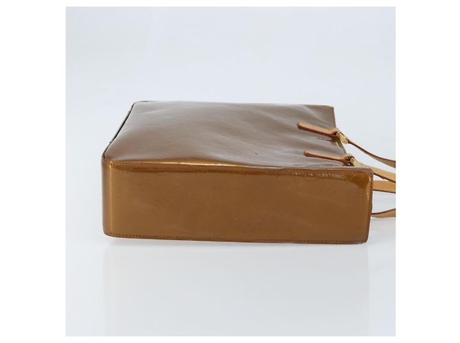 LOUIS VUITTON Borsa Tote Columbus Monogram Vernis Bronzo M91134 LV Auth 170094 - vista 3