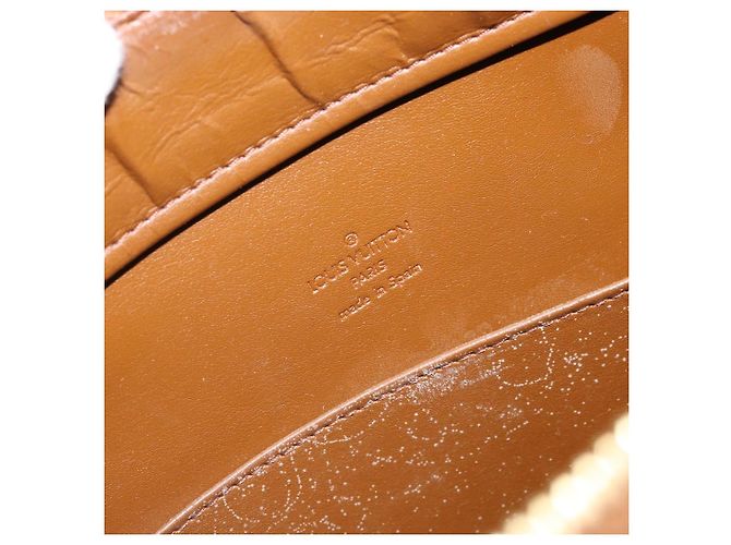 LOUIS VUITTON Borsa Tote Columbus Monogram Vernis Bronzo M91134 LV Auth 170094 - vista 9