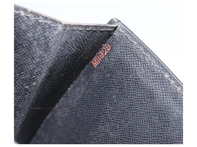 LOUIS VUITTON Cartella Consulente Epi Nera M54422 LV Auth BA11197 Nero - vista 12