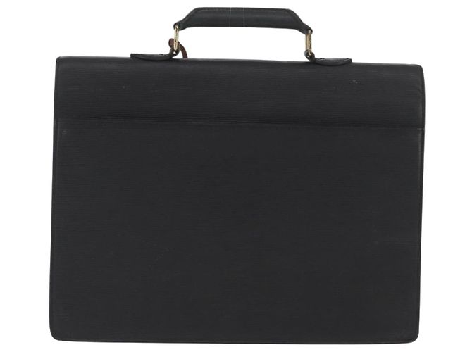 LOUIS VUITTON Cartella Consulente Epi Nera M54422 LV Auth BA11197 Nero - vista 2