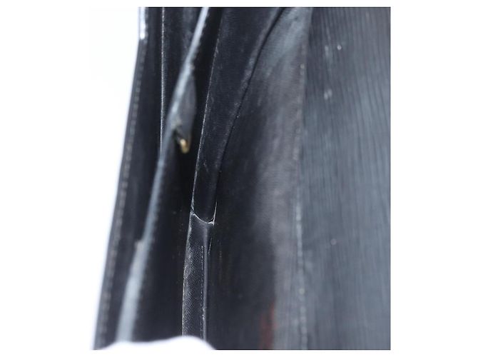 LOUIS VUITTON Cartella Consulente Epi Nera M54422 LV Auth BA11197 Nero - vista 22