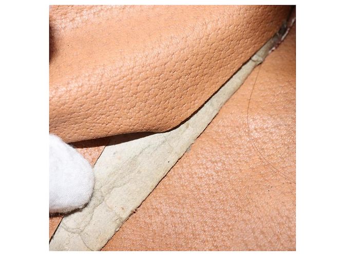 Céline Borsa a spalla in tela Macadam CELINE in pelle PVC Auth mr2142 Marrone D'oro - vista 10