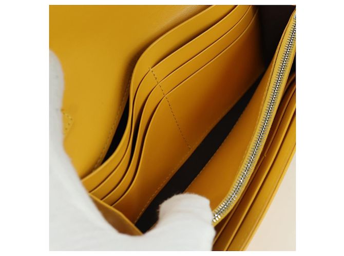 FENDI xFRGMTxPOKMON Portafoglio a Catena in Tela Zucca Drago Nero Auth 167109SM - vista 9