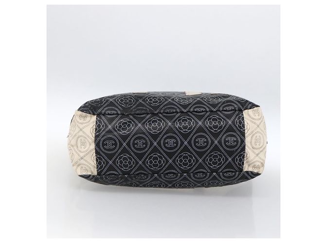 Borsa a Spalla CHANEL Chain Matelassé in Tela Rivestita Nera Argento CC Auth 170665A Nero - vista 5