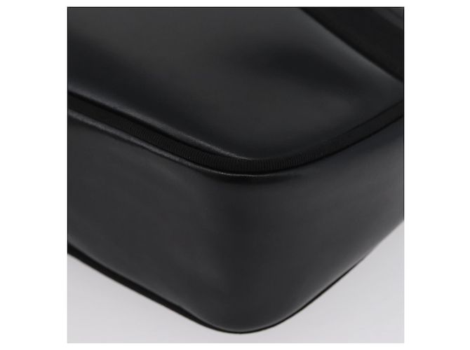 Borsa a Spalla Salvatore Ferragamo Vala in Pelle Nera Oro Auth 170076 Nero D'oro - vista 14