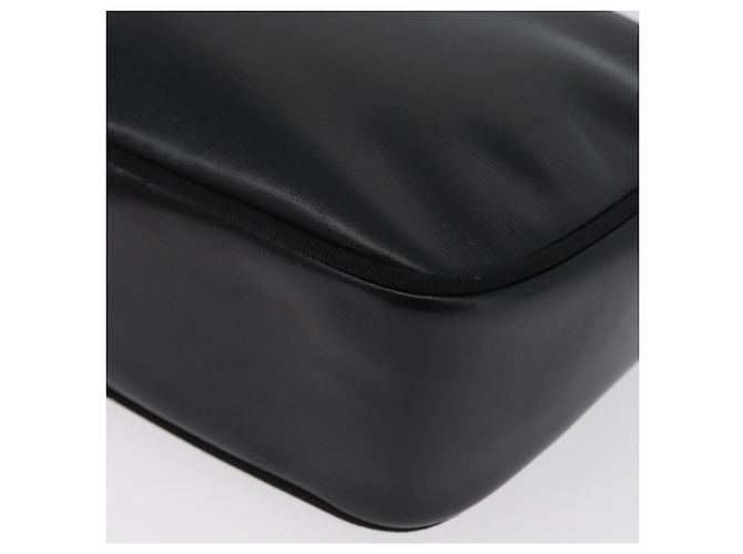 Borsa a Spalla Salvatore Ferragamo Vala in Pelle Nera Oro Auth 170076 Nero D'oro - vista 16