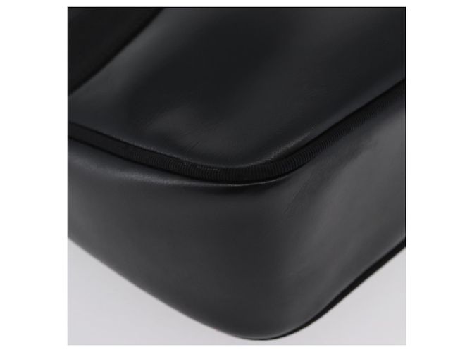 Borsa a Spalla Salvatore Ferragamo Vala in Pelle Nera Oro Auth 170076 Nero D'oro - vista 9
