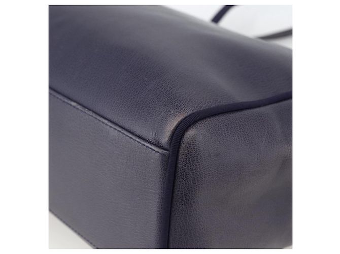 Borsa Tote Vala in Pelle Viola e Oro Auth BSZ080 di Salvatore Ferragamo D'oro Porpora - vista 15