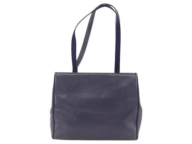 Borsa Tote Vala in Pelle Viola e Oro Auth BSZ080 di Salvatore Ferragamo D'oro Porpora - vista 2