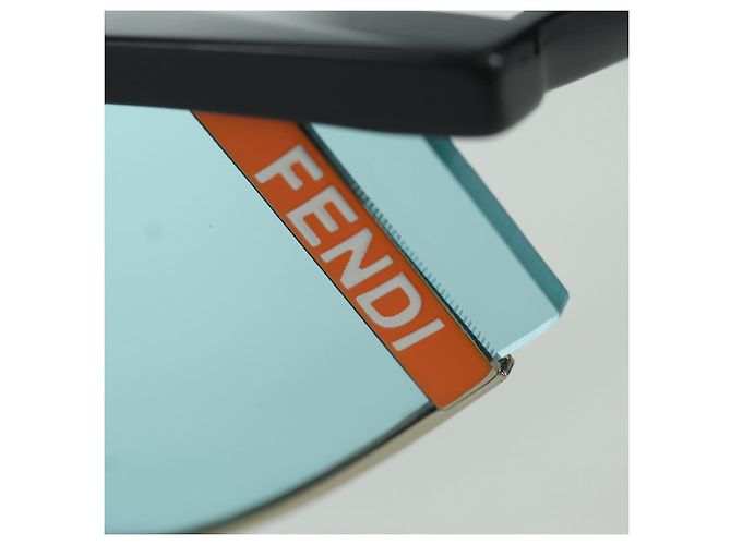 Gafas de sol FENDI de plástico gris Auth bs34039M Castaño - vista 10