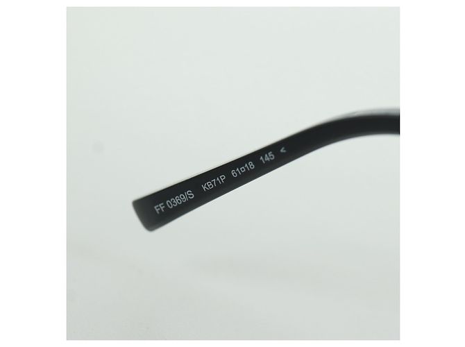 Gafas de sol FENDI de plástico gris Auth bs34039M Castaño - vista 11