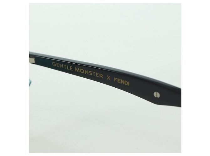 Gafas de sol FENDI de plástico gris Auth bs34039M Castaño - vista 17