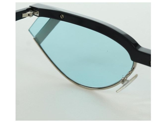 Gafas de sol FENDI de plástico gris Auth bs34039M Castaño - vista 21