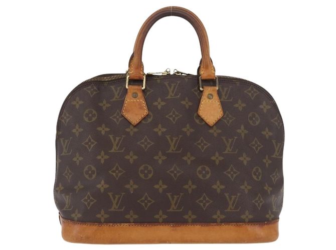 LOUIS VUITTON Borsa a Mano Monogram Alma M51130 LV Auth am10935 Monogramma - vista 2