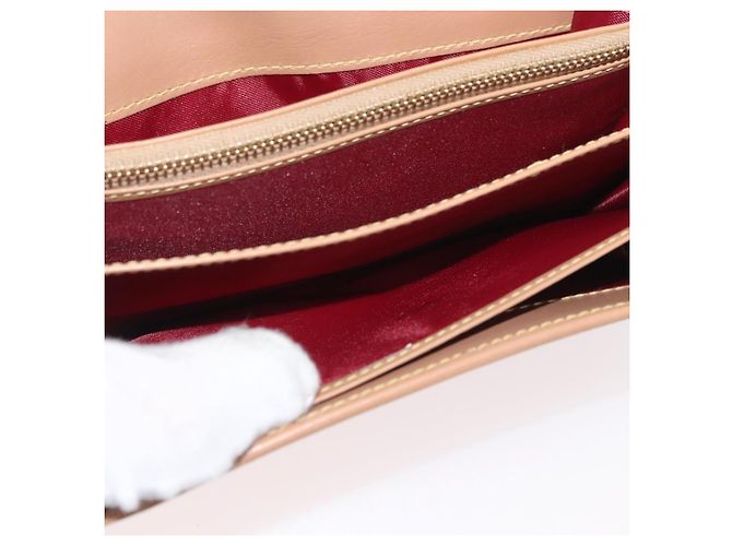 ETRO Cartera Bifold Paisley de PVC Cuero Burdeos Auth am10961V - vista 18