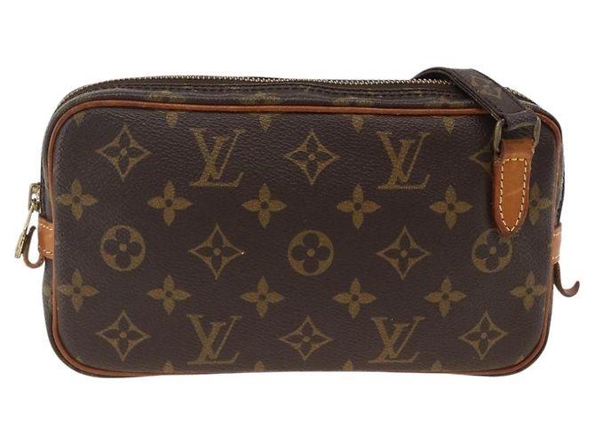 LOUIS VUITTON Borsa a Spalla Monogram Marly Bandouliere M51828 LV Auth ep13787 Monogramma - vista 13
