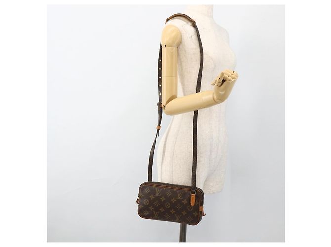 LOUIS VUITTON Borsa a Spalla Monogram Marly Bandouliere M51828 LV Auth ep13787 Monogramma - vista 20