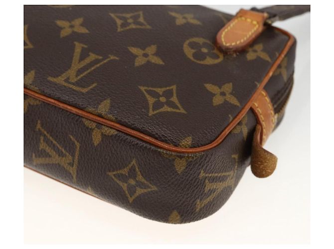 LOUIS VUITTON Borsa a Spalla Monogram Marly Bandouliere M51828 LV Auth ep13787 Monogramma - vista 9