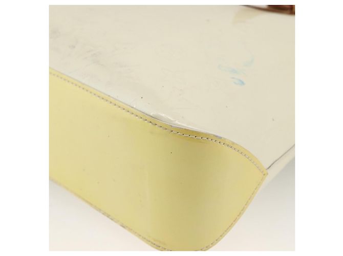 LOUIS VUITTON Borsa a Spalla Brentwood Monogram Vernis Perle M91512 LV Auth BSZ329 - vista 15