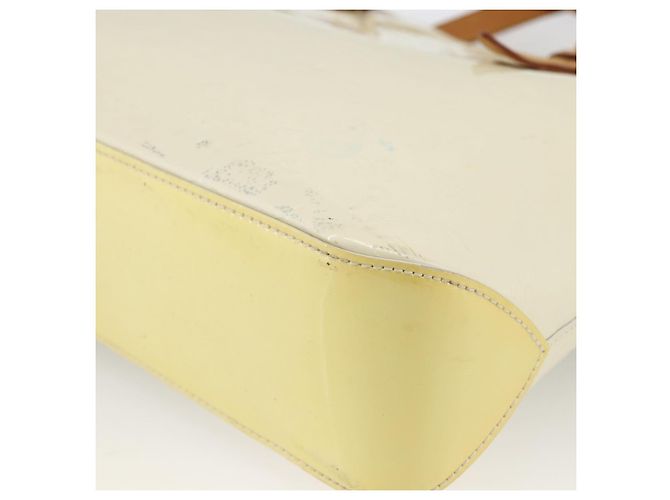 LOUIS VUITTON Borsa a Spalla Brentwood Monogram Vernis Perle M91512 LV Auth BSZ329 - vista 9
