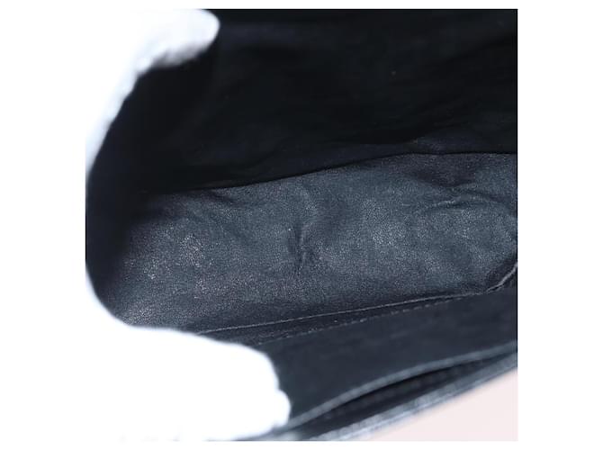 Borsa a mano GIVENCHY in pelle nera e oro Auth BSZ396 Nero D'oro - vista 11