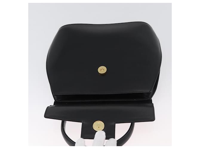 Borsa a mano GIVENCHY in pelle nera e oro Auth BSZ396 Nero D'oro - vista 17