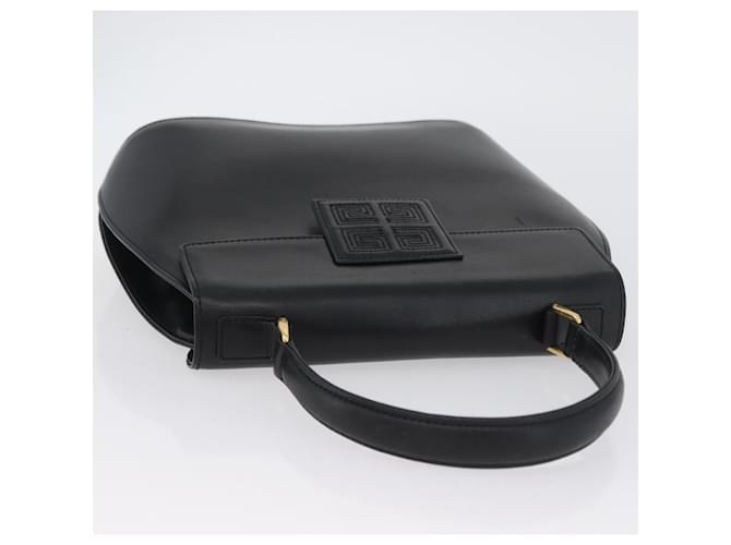 Borsa a mano GIVENCHY in pelle nera e oro Auth BSZ396 Nero D'oro - vista 6