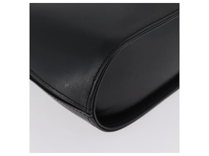 Borsa a mano GIVENCHY in pelle nera e oro Auth BSZ396 Nero D'oro - vista 9