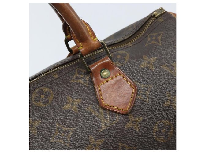 LOUIS VUITTON Borsa a Mano Monogram Speedy 30 M41526 LV Auth BA11257 Monogramma - vista 17