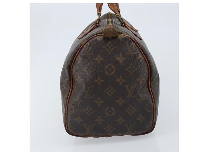 LOUIS VUITTON Borsa a Mano Monogram Speedy 30 M41526 LV Auth BA11257 Monogramma - vista 3