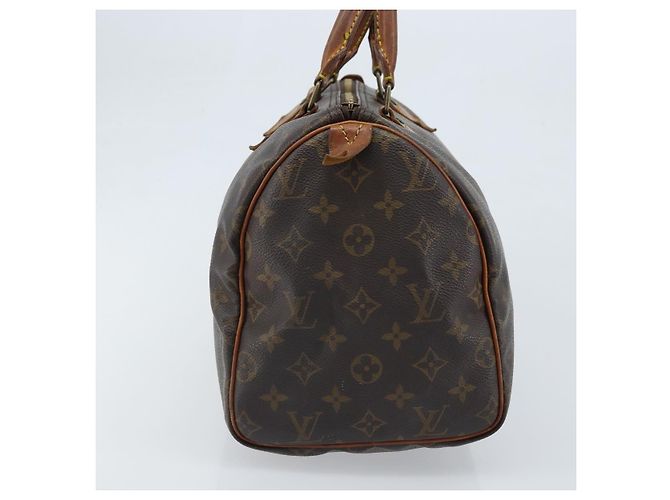 LOUIS VUITTON Borsa a Mano Monogram Speedy 30 M41526 LV Auth BA11257 Monogramma - vista 4