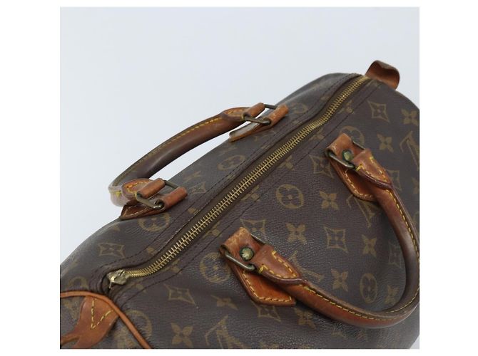LOUIS VUITTON Borsa a Mano Monogram Speedy 30 M41526 LV Auth BA11257 Monogramma - vista 6