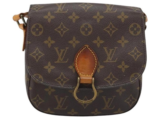 LOUIS VUITTON Borsa a Spalla Monogram Saint Cloud MM M51243 LV Auth ka3066 Monogramma - vista 13