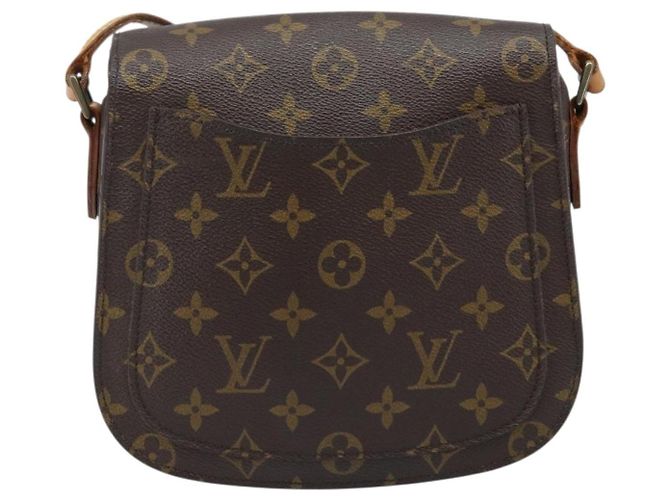 LOUIS VUITTON Borsa a Spalla Monogram Saint Cloud MM M51243 LV Auth ka3066 Monogramma - vista 2