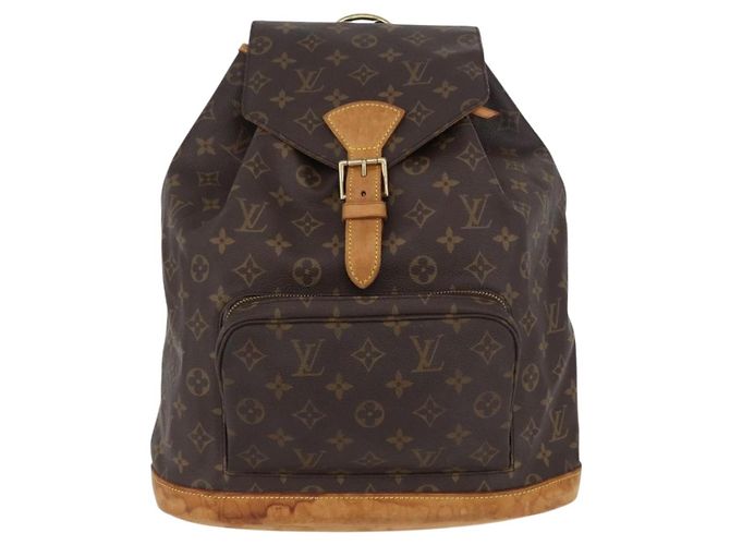 LOUIS VUITTON Monogram Montsouris GM Rucksack M51135 LV Auth fm5194 Monogramm - Ansicht 13