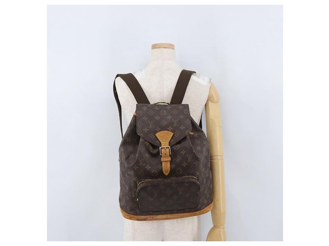 LOUIS VUITTON Monogram Montsouris GM Rucksack M51135 LV Auth fm5194 Monogramm - Ansicht 26
