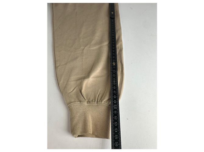Autre Marque Pull ras du cou vintage Kansai Yamamoto beige noir abstrait M - vue 14