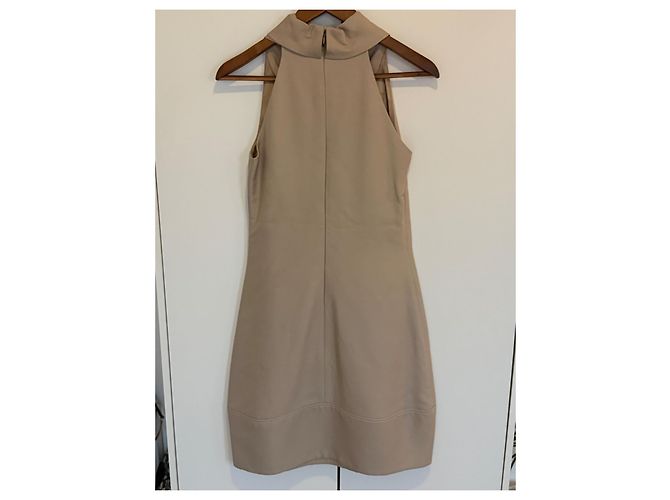 Vestido Burberry de algodón beige - vista 2