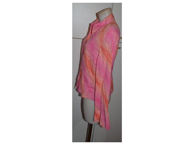 Camisa de algodón con estampado Strenesse Gabriele Strehle Multicolor - vista 2
