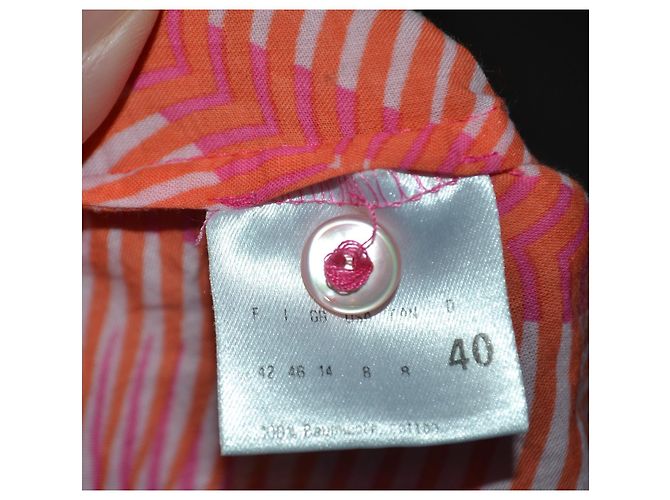 Camisa de algodón con estampado Strenesse Gabriele Strehle Multicolor - vista 5