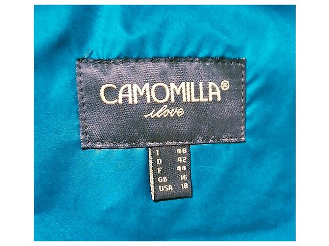 Autre Marque Abrigo largo Camomilla Verde oliva - vista 10