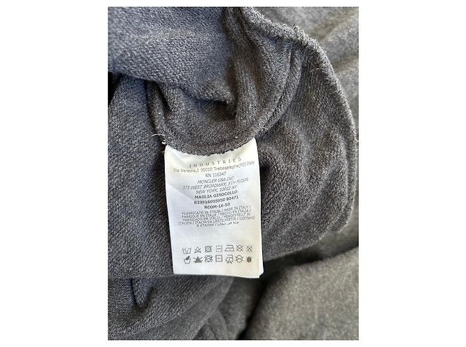 Sudadera Moncler Gamme Gris Melange - vista 9